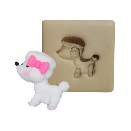 Molde de Silicone Mag Poodle Mini 1 - cód 1926
