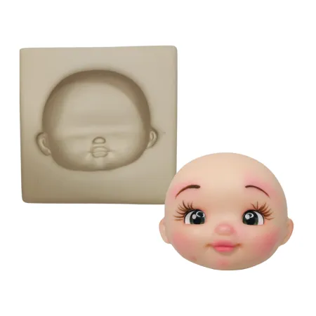 Molde de silicone Mag Rostinho Docinho - cód 1799
