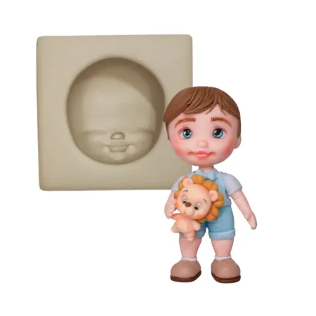 Molde de Silicone Mag Rostinho Gaby - cód 1802
