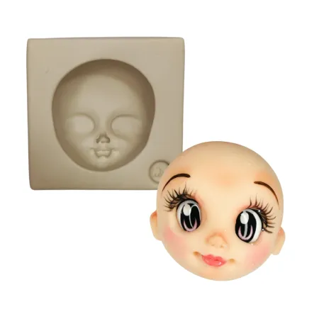 Molde de silicone Mag Rostinho Melissa - cód 1795