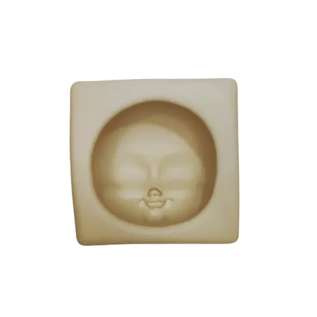Molde de silicone Mag Rostinho Modelado G - cód 1791