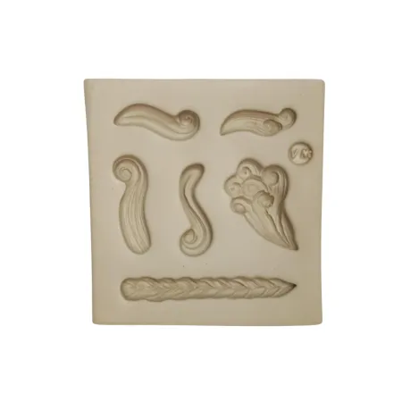 Molde de Silicone Mag Top Mechas - cód 1866