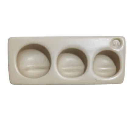 Molde de Silicone Mag Trio de Cabeças Fofinhas - cód 2148