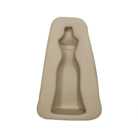 Molde de Silicone Mag Vestido Encantado Rainha - cód 1946