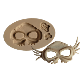Molde de Silicone Máscara Cocão da Ilha - Cód 1709