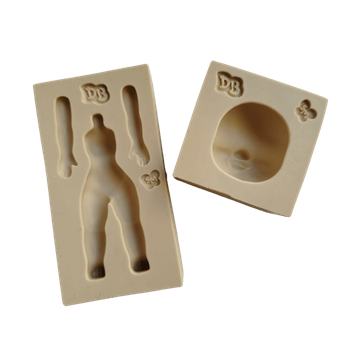 Molde de Silicone Menina da Ilha - Cód 1704