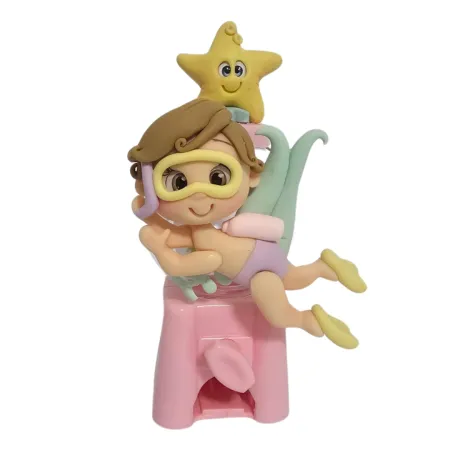 Molde de Silicone  Mergulhador Paixão PP - Cód 2183