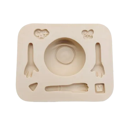 Molde de Silicone Monstro Verde M - cód 1760
