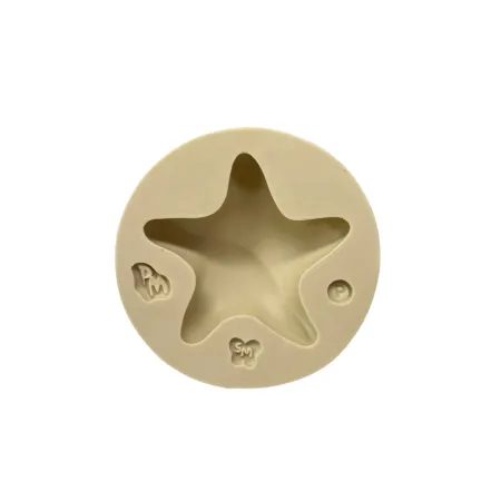 Molde de Silicone Mundo Marinho Estrela do Mar P - Cód 2056