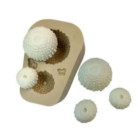 Molde de Silicone Mundo Marinho Ouriços do Mar - Cód 2055