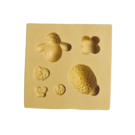 Molde de Silicone Ovelhinha Paixão M - Cód 2246