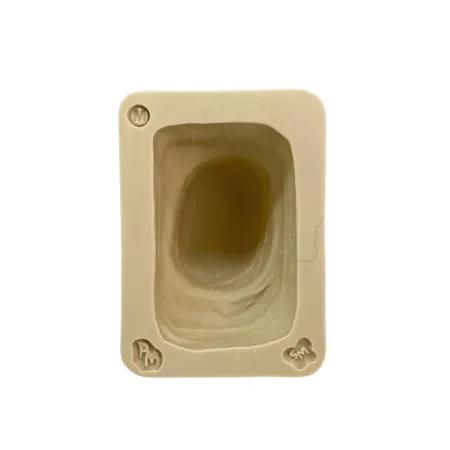 Molde de Silicone Pedra 3D - M Retangular - Cód 2061