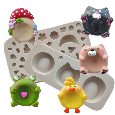 Molde de Silicone Pedra da Calma P (Completo) - Cód 2320