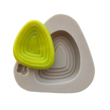 Molde de Silicone Pedra da Calma Sensorial Degradê - Cód 2315