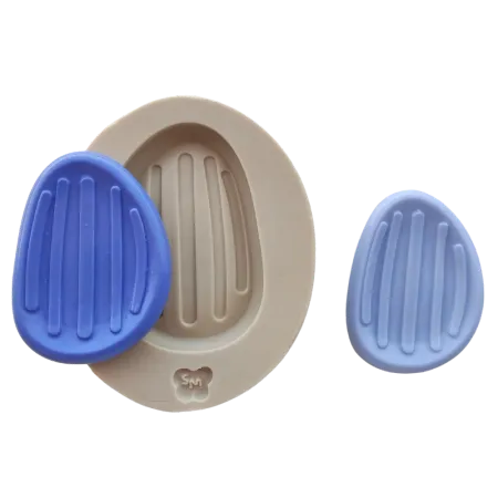 Molde de Silicone Pedra da Calma Sensorial Listras - Cód 2318
