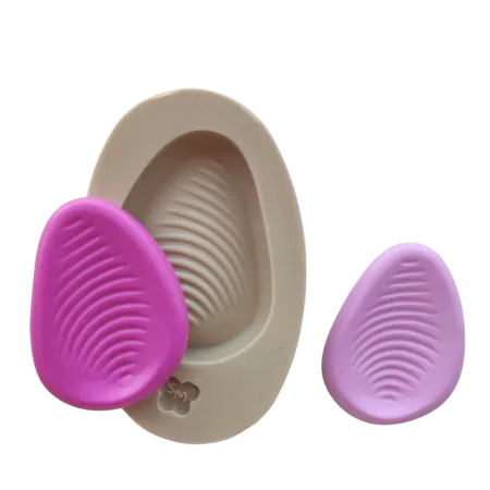Molde de Silicone Pedra da Calma Sensorial Ondas - Cód 2316