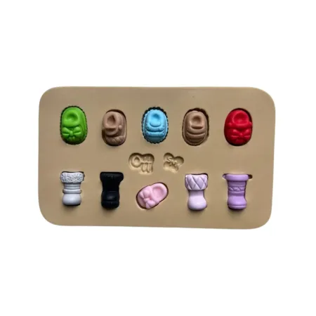 Molde de Silicone Sapatinhos Mini Encantos - Cód 2106