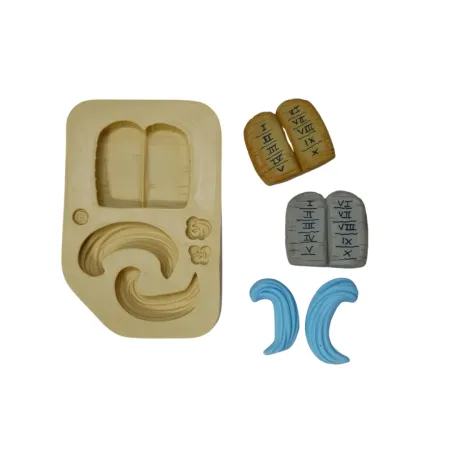 Molde de Silicone Temas Biblicos Paixão - 10 Mandamentos - Cód 2156