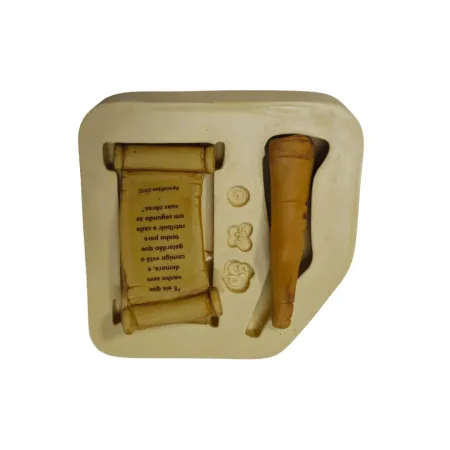 Molde de Silicone Temas Biblicos Paixão - Mensageiro - Cód 2155