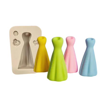 Molde de Silicone Vestido Personagem Temas Biblicos Paixão G - Cód 2258