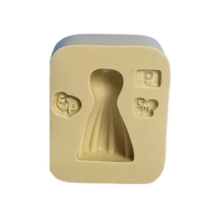 Molde de Silicone Vestido Personagem Temas Biblicos Paixão P - Cód 2256