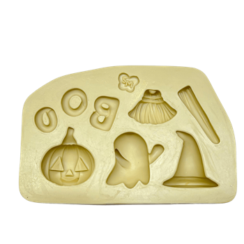 Molde de Silicone mini halloween - cod 1515