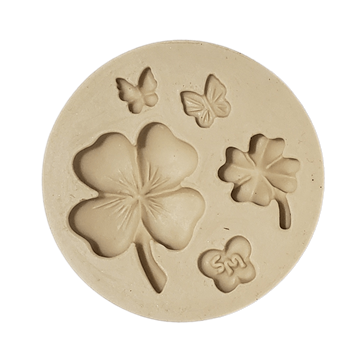 Molde de Silicone Molde trevo da sorte - cód 1522