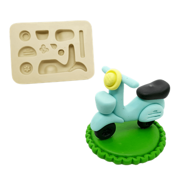 Molde de Silicone Motinho da Van - Cód 988