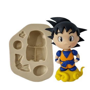 Molde de Silicone Ninja Paixão Sem Cabeça - Cód 1202