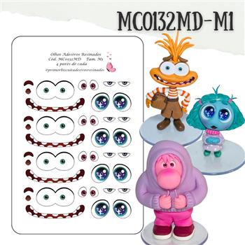 Olhos Resinados - Divertidamente - M1