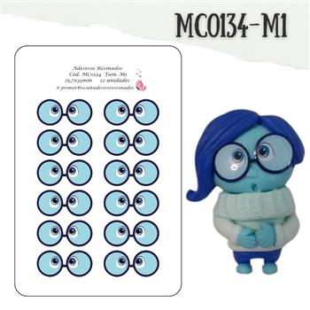 Oculos Resinado - Divertidamente Tristeza - M1