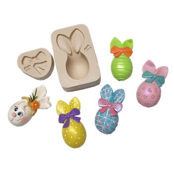 Molde de Silicone para Biscuit Orelhovo - Cód 1015