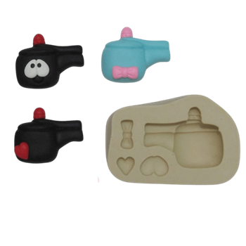 Molde de silicone Panela de pressão Divertida - cód 323