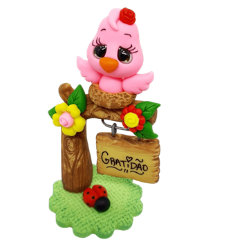 Molde de Silicone Passarinha da Van - Cód 707