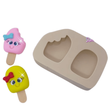 Molde de Silicone Picolé da Van modelo 2