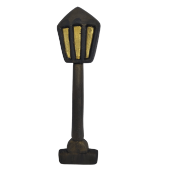 Molde de Silicone Poste de Luz - cód 1589