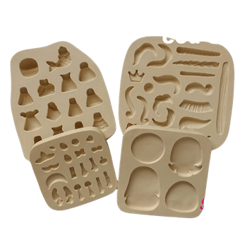 Molde de silicone Princesas Mini Paixão Combo cód 310