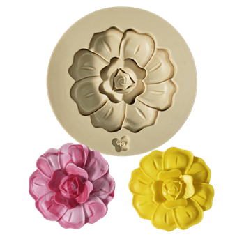 Molde de Silicone Rosa vitória - cod 1508