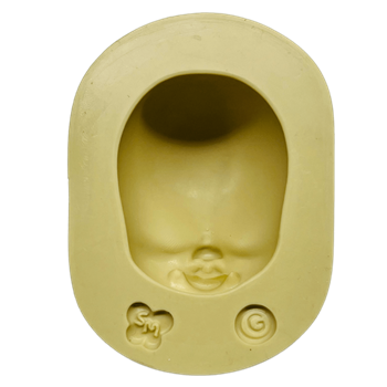 Molde de Silicone Rostinho princesa encantada G - cod 1543