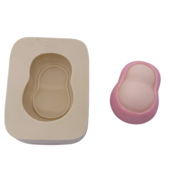 Molde de Silicone Sapato G modelo 1 Sapatilha