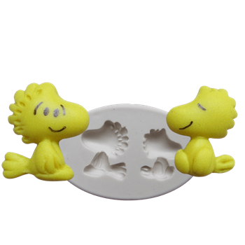 Molde de silicone - Snopaixão passarinhos mini cód 164
