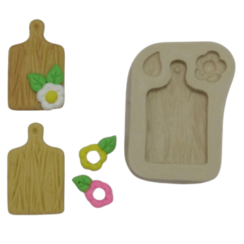 Molde de silicone Tábua de carne - cód 325