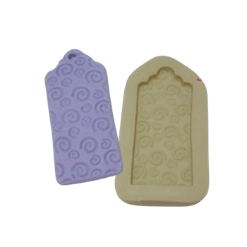 Molde de Silicone Tag Caracol - cód 355