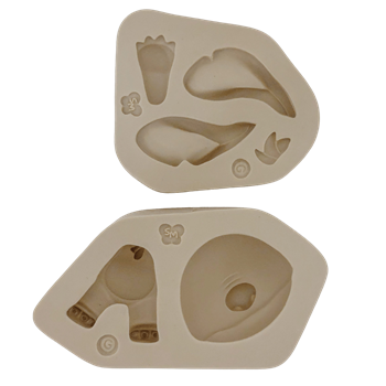 Molde de Silicone Titi G - cod 1533