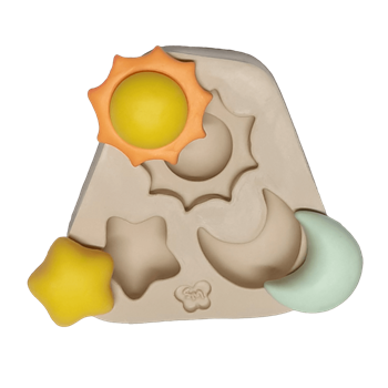 Molde de Silicone para Biscuit Trio Celeste - Cód 1027