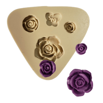 Trio de rosinhas - cod 1499