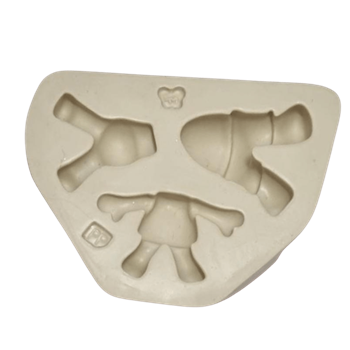 Molde de Silicone Trolls da Paixão Corpinho - PP - Cód 1305