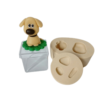 Molde de Silicone Upaixão cachorro - Cód 279
