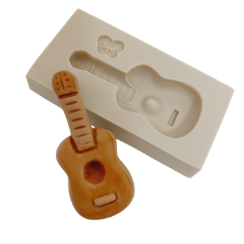 Molde de Silicone Violão da Cris - Cód 1531