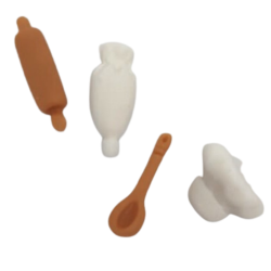 Molde de Silicone Profissões - Chefe de Cozinha - Cód 729